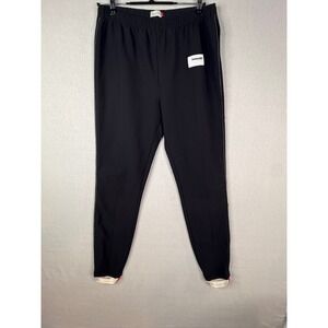 Tracksmith Bislett Pants Mens L Black Eliot Stretch Running Training Joggers